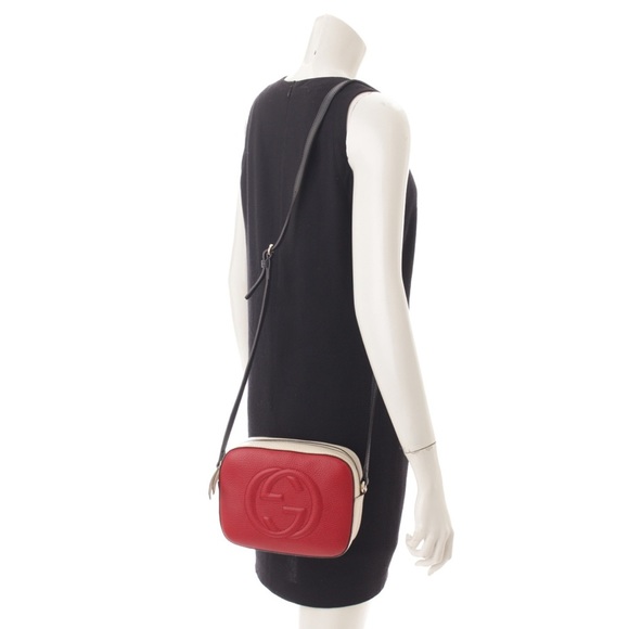 Auth Gucci Soho Tri Color Crossbody - Picture 2 of 8